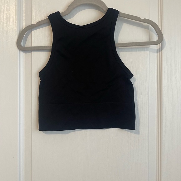 Halter Black Top - Picture 2 of 7
